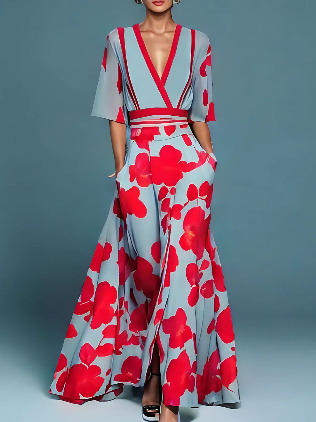 ESTER™ | ELEGANT FLORAL DRESS