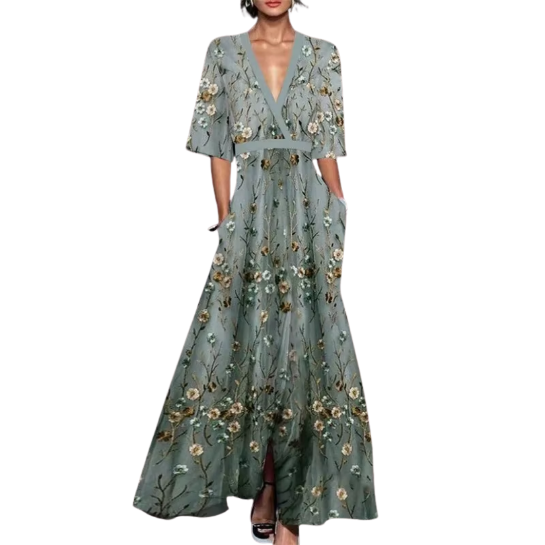 ESTER™ | ELEGANT FLORAL DRESS