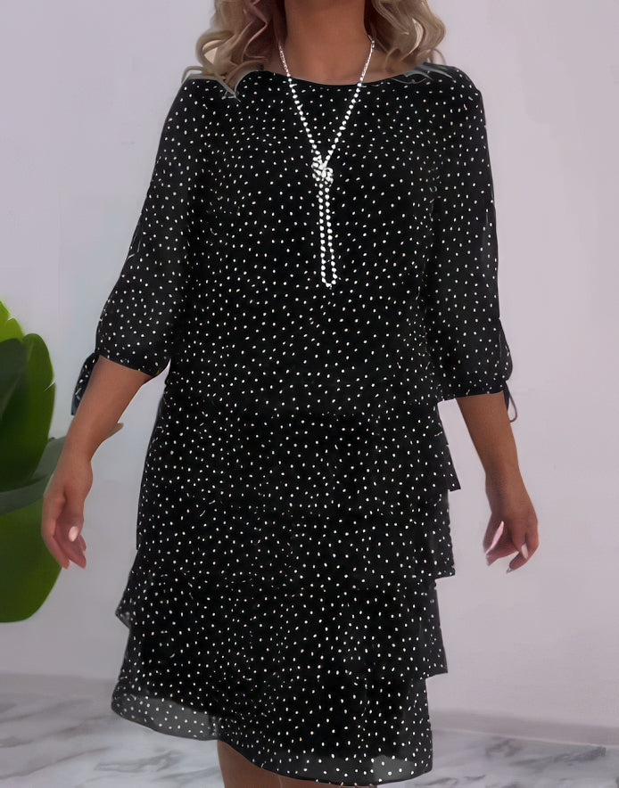 Wind - Women's Casual Printed Layered Dress