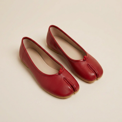 Bailarinas Tabi Isabella · Rojo